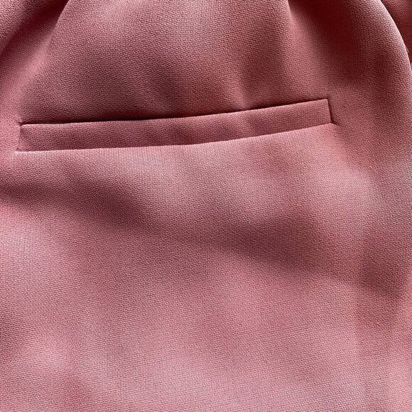 J Crew Casual Pants Elastic Back Waist Pink front pockets Women Size 0 NEW - Picture 8 of 9